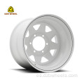 Ruedas de acero blanca de 16 pulgadas Ofroad Daytona